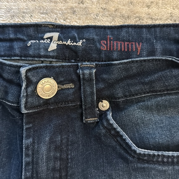 7 for all mankind jeans.  Girls size 12 - Picture 3 of 6